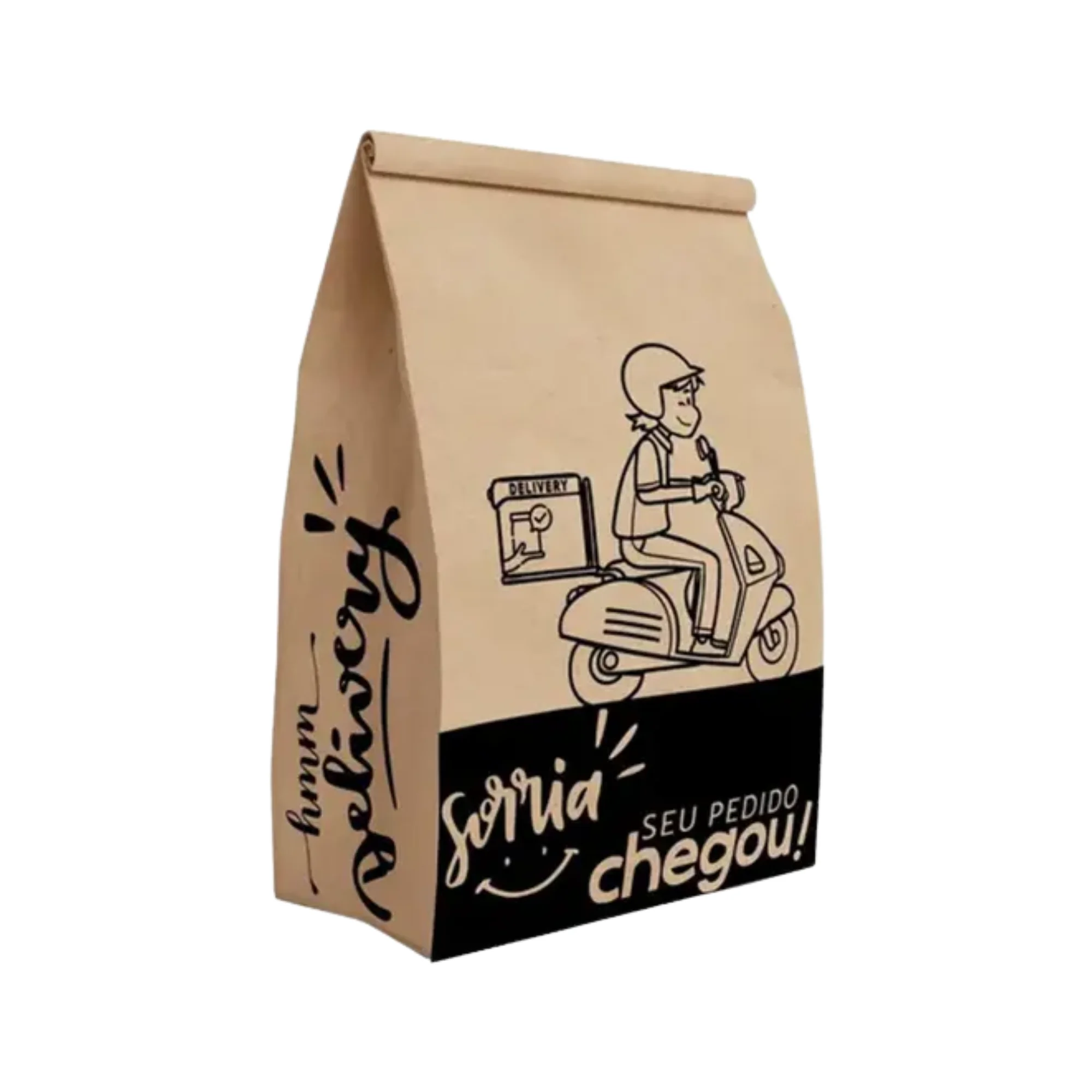 Saco Kraft para Delivery