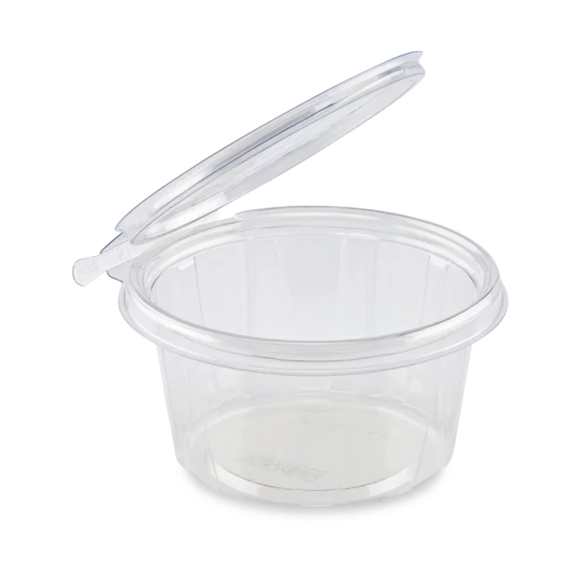 Pote Plástico Redondo com Lacre