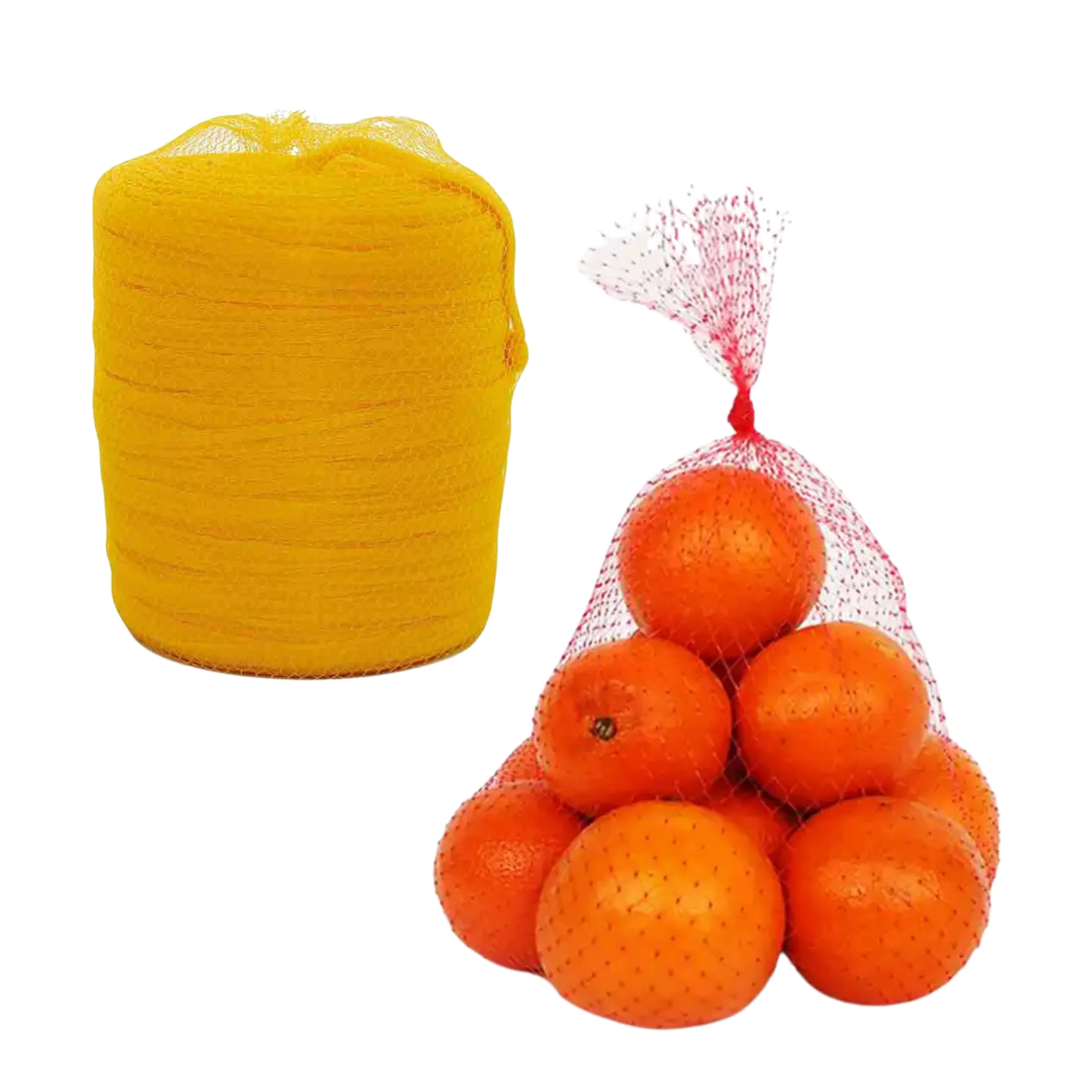 Rede Tubolar para Frutas e Verduras